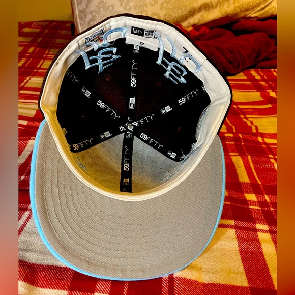 Custom Kanji NY Mets fitted hat size 7 1/8 can make in other sizes. - Picture 5 of 5